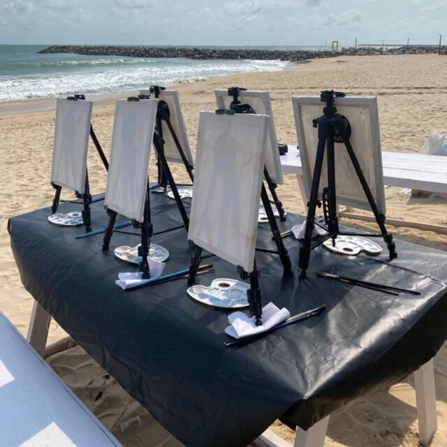 The Water Series - Sip and Paint . NG By the Beach